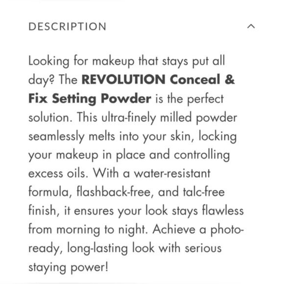 Revolution | Deep Honey | Loose Setting Powder - Picture 4 of 8